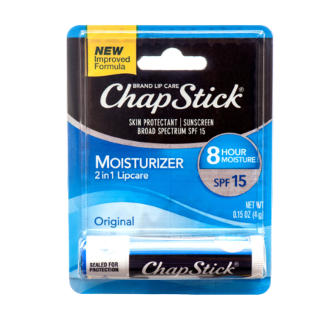 CHAPSTICK LIP BALM ORIGINAL MOISTURIZER 1CT
