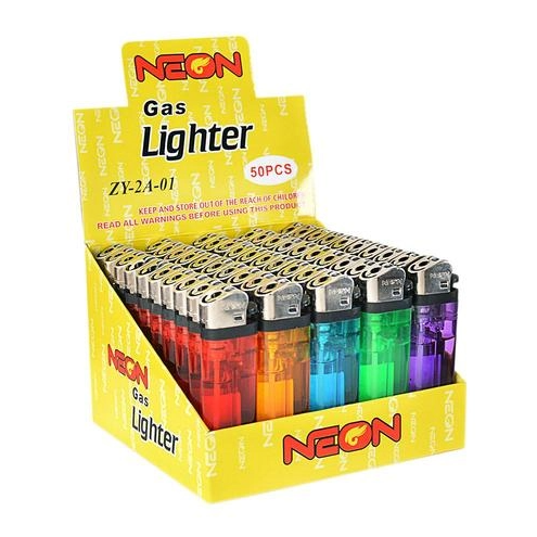 LIGHTER NEON GAS 50PK