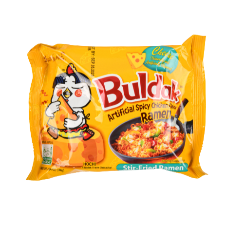 SOUP BULDAK BAGS CHEESE 5-4.94 OZ 5CT