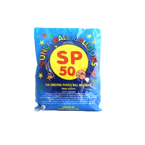 PUNCH BALL BALLOONS 50PK 1CT