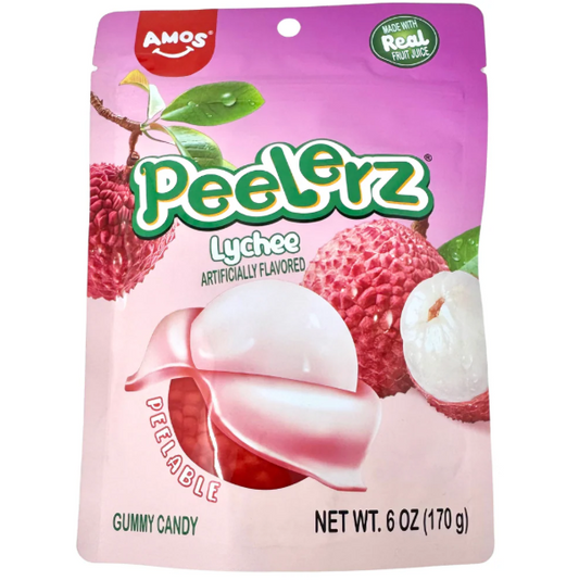 PEELERZ GUMMY LYCHEE 6OZ 1CT