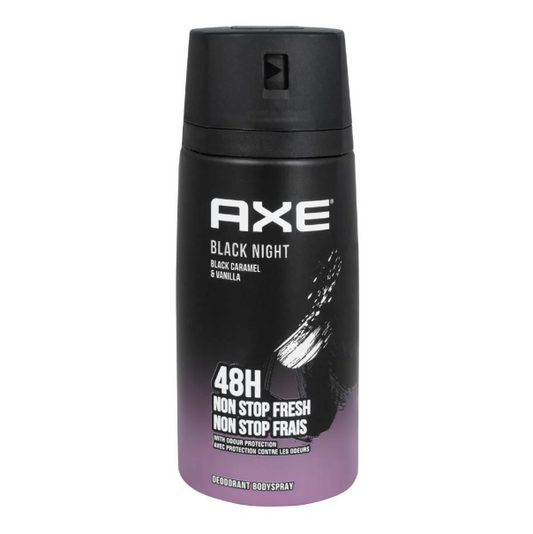DEODORANT AXE BLACK NIGHT SPRAY 150ML 1CT