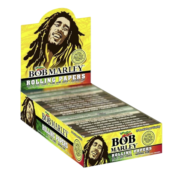 BOB MARLEY ROLLING PAPERS YELLOW 1 1/4 25CT