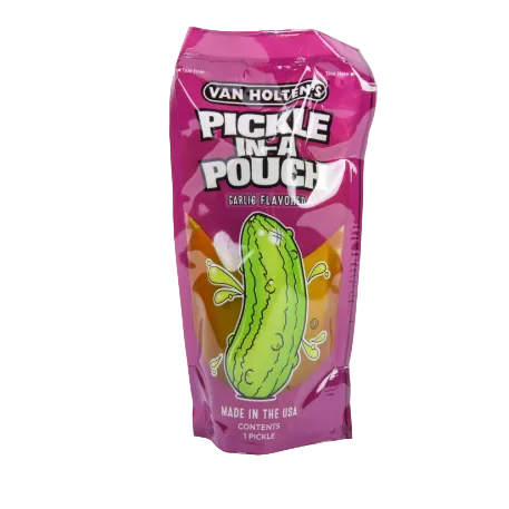PICKLE IN A POUCH GARLIC FLAVOR 12PK