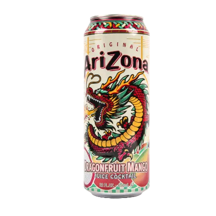 ARIZONA JUICE DRAGONFRUIT MANGO 24PK 1CT