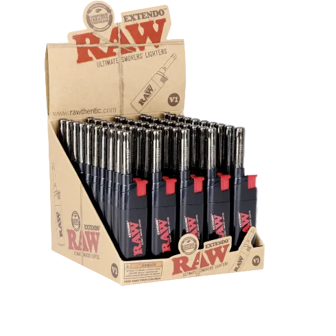 RAW EXTENDO LIGHTER 50PK 1CT
