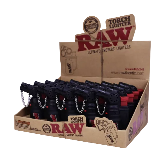 RAW TORCH LIGHTER 20PK 1CT