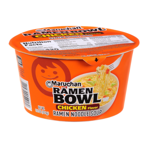 SOUP MARUCHAN BOWL CHICKEN 3.31OZ 6PK