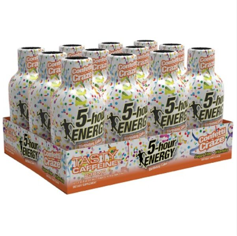 ENERGY 5 HOUR EXTRA STRENGTH CONFETTI CRAZE 1.93OZ 12PK 1CT