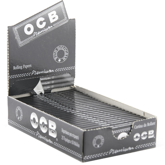OCB ROLLING PAPERS PREMIUM BLACK 1 1/4
