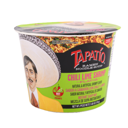 SOUP TAPATIO CHILI LIME SHRIMP BOWL 3.8OZ 6PK