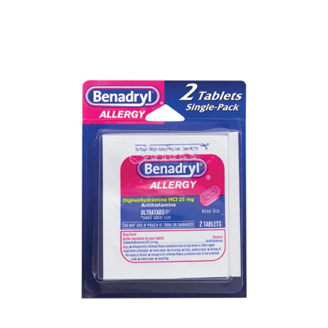 MEDICINE BENADRYL DUAL BLISTER 12PK