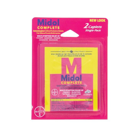 MEDICINE MIDOL COMPLETE PAIN RELIEF DUAL BLISTER 12PK