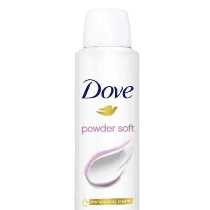DOVE BODY SPRAY POWDER SOFT 150ML 1CT