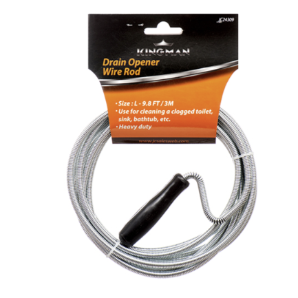 DRAIN OPENER KINGMAN WIRE ROD 1CT