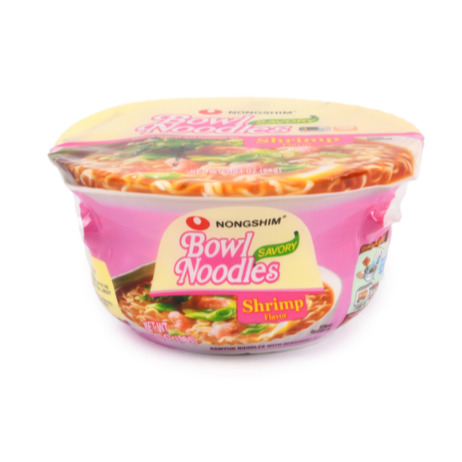SOUP NONGSHIM SHRIMP BOWL 3.03OZ 12PK