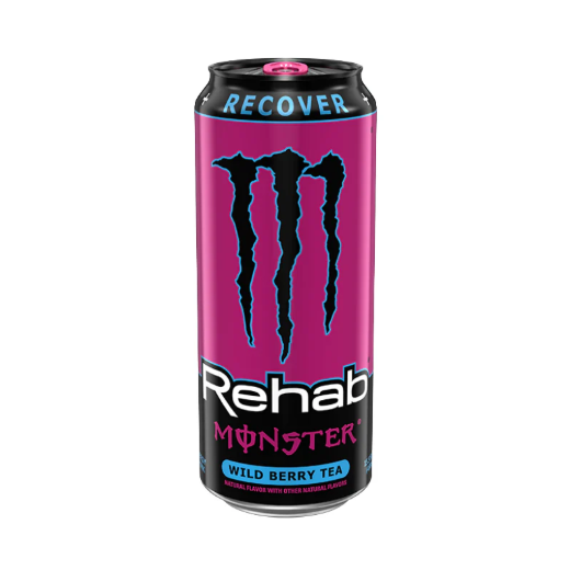 MONSTER ENERGY REHAB WILD BERRY TEA 16OZ 24PK 1CT