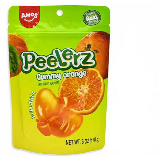 PEELERZ GUMMY ORANGE 6OZ 1CT