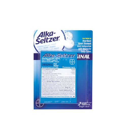 MEDICINE ALKA SELTZER ORIGINAL BLISTER DUAL 12PK