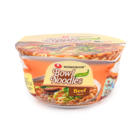 SOUP NONGSHIM BEEF BOWL 3.03OZ 12PK