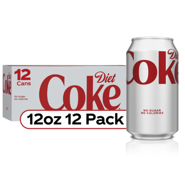 COCACOLA DIET 12 PACK SODA 1CT