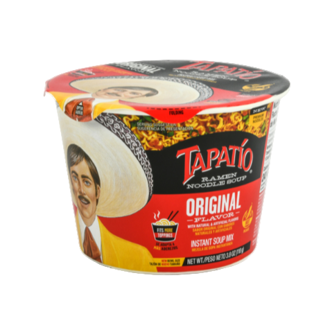 SOUP TAPATIO BOWL ORIGINAL 3.8OZ 6PK