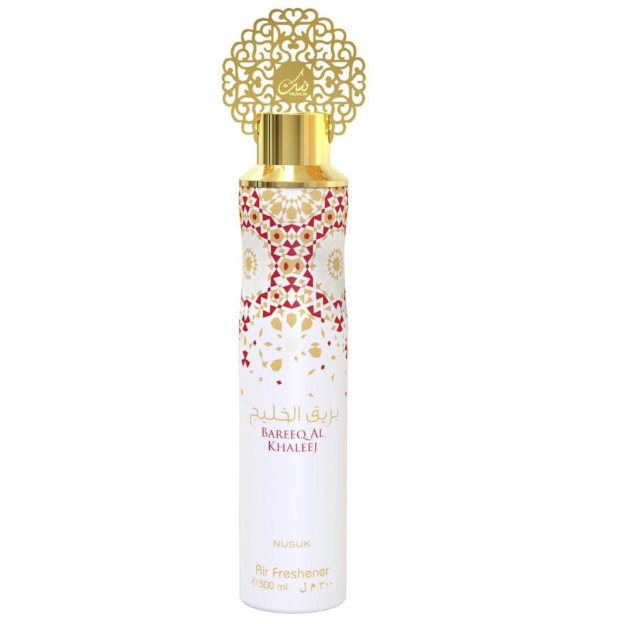 AIR FRESHENER BAREEQ AL KHALEEJ NUSUK 300ML 1CT