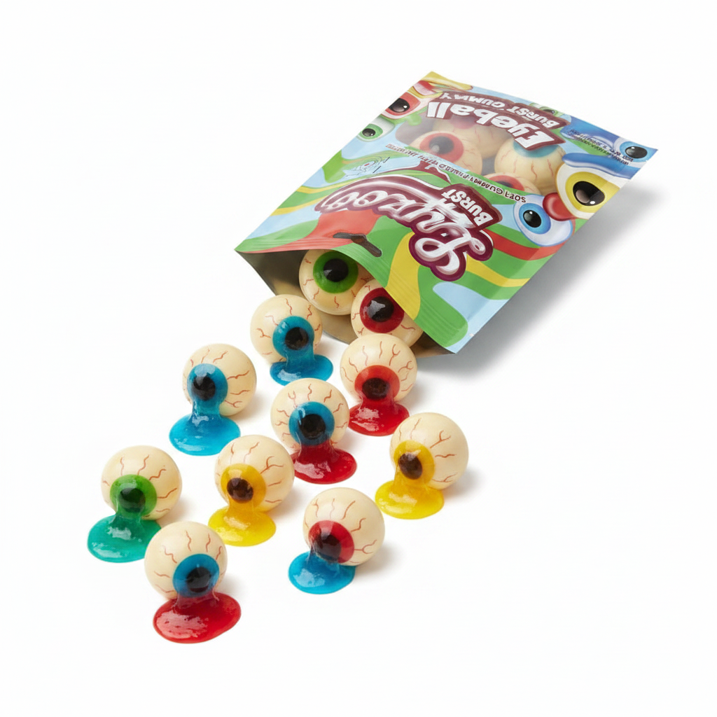 LYZOO EYEBALL BURST GUMMY CANDY 72G 1CT