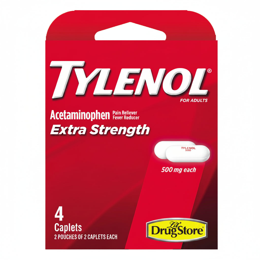 MEDICINE TYLENOL EXTRA STRENGHT BLISTER 6PK 1CT