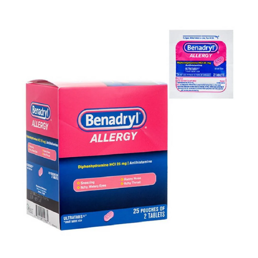 MEDICINE BENADRYL ALLERGY DUAL 25PK 1CT