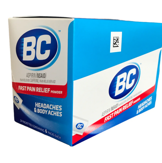 MEDICINE BC PAIN RELIEF POWDER 24PK 1CT