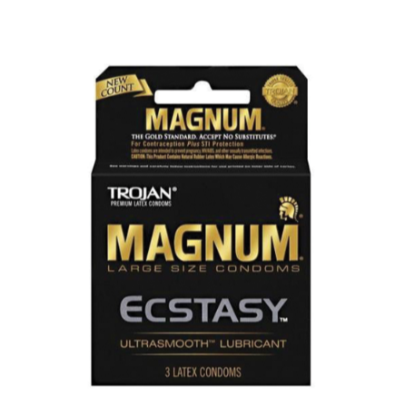 CONDOM MAGNUM ECSTASY 6PK
