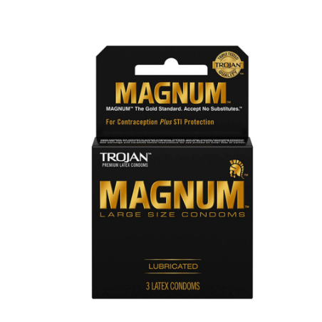 CONDOM MAGNUM LARGE 6PK