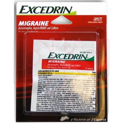 MEDICINE EXCEDRIN MIGRAINE RELIEF DUAL BLISTER 12PK 1CT