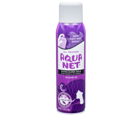 HAIR SPRAY AQUA EXTRA SUPER HOLD UNSCENTED 11 OZ 1CT