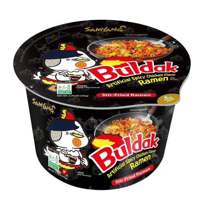 SOUP BULDAK BOWL ORIGINAL 3.70 OZ 6PK 1CT