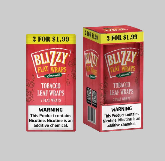 WRAP BLIZZY FLAT 2/$1.99 EMERALD 20PK 1CT