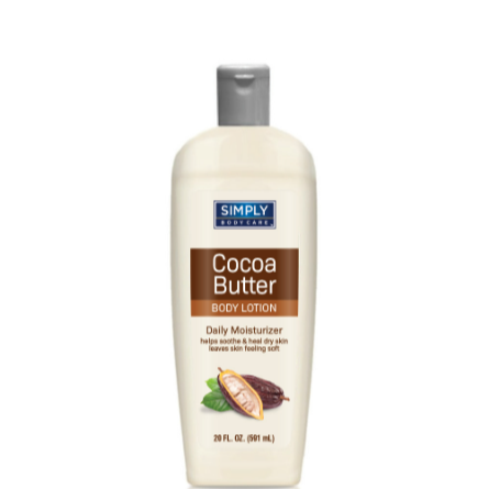 LOTION SIMPLY COCOA BUTTER 20OZ 1CT