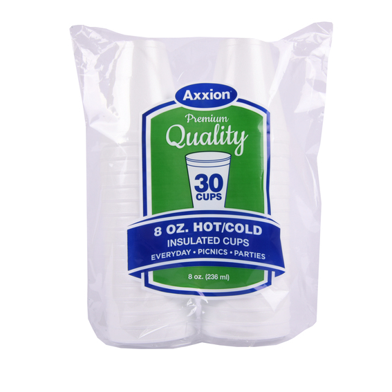 CUPS FOAM 8OZ 30PK