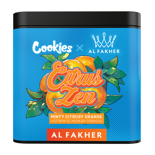 AL FAKHER COOKIES CITRUS ZEN FLAVOR HOOKAH TOBACCO 250G 1CT