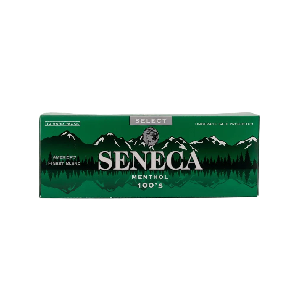 CIGARETTES SENECA CARTON MENTHOL FLAVOR 100'S 10PK