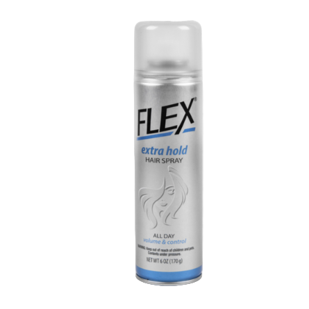 HAIR SPRAY FLEX EXTRA HOLD 6OZ