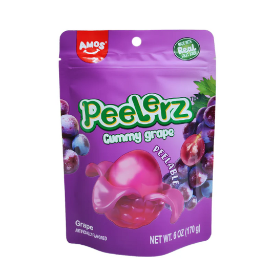 PEELERZ GUMMY GRAPE 6OZ 1CT