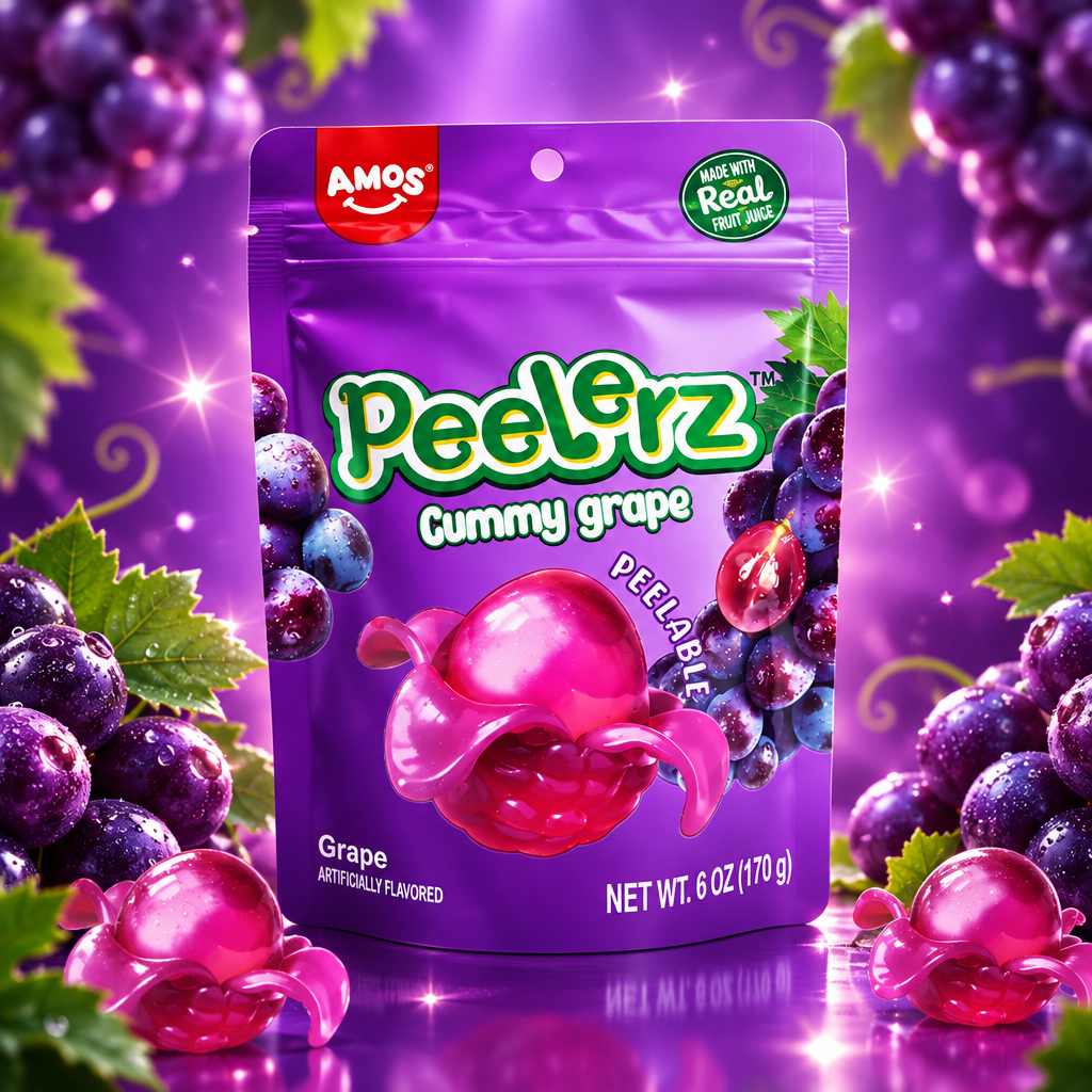 PEELERZ GUMMY GRAPE 6OZ 1CT