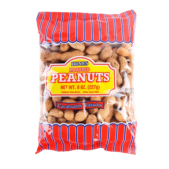 HINES PEANUTS ROASTED 8OZ 1CT