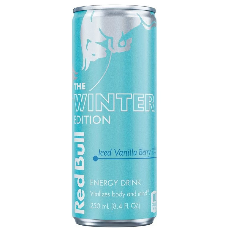 REDBULL ENERGY ICED VANILLA BERRY 8.4OZ 24PK