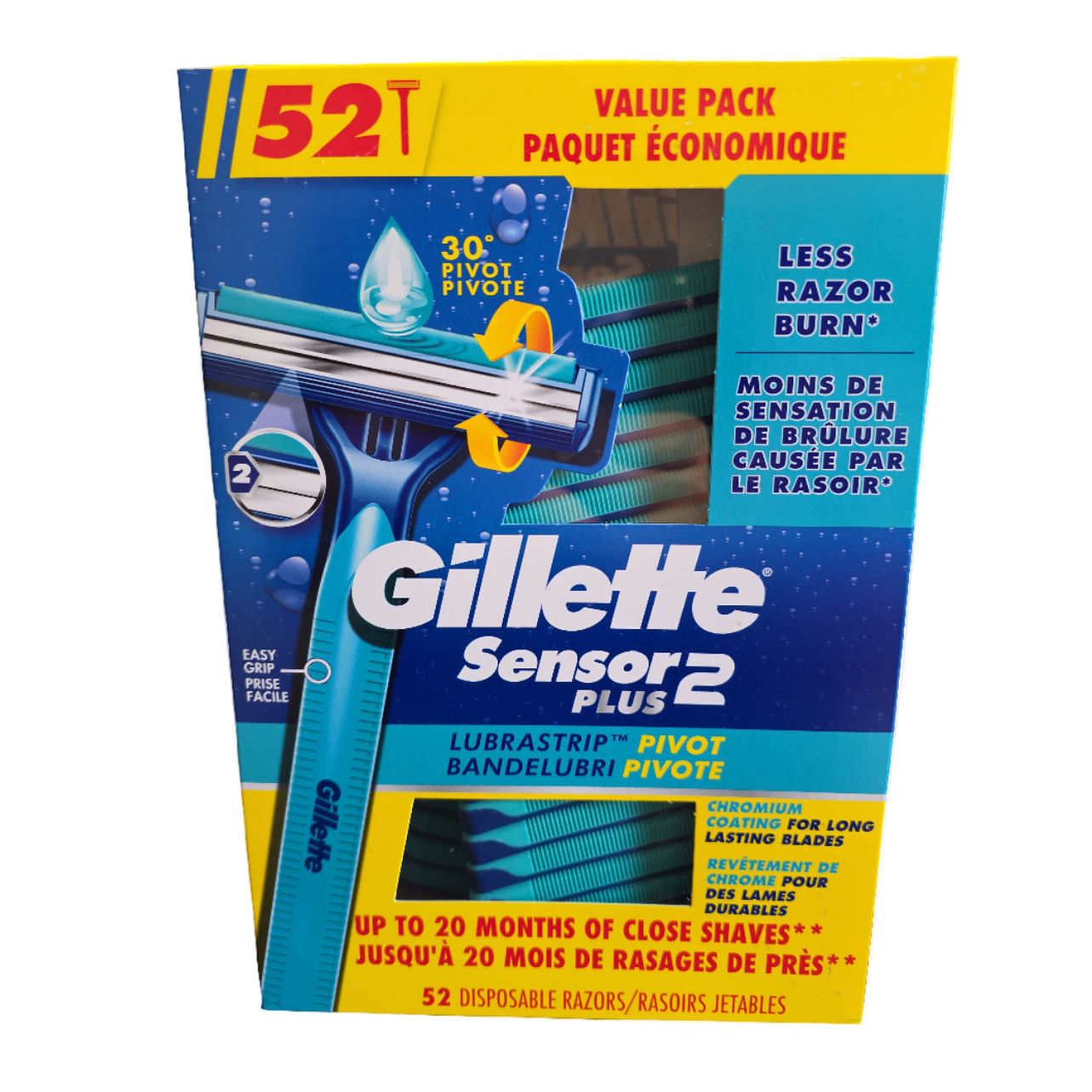 RAZORS GILLETTE 52PK
