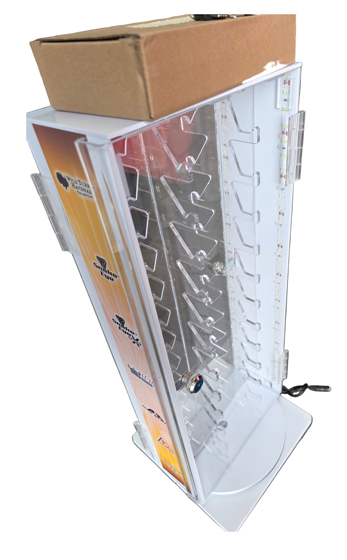 KNIVES DISPLAY WITH LED W 24CT