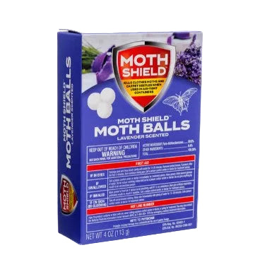 MOTH SHIELD MOTH BALLS LAVENDER SCENT 4 OZ 1CT