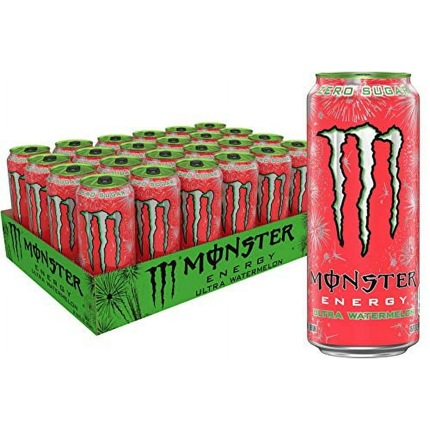 MONSTER ENERGY WATERMELON RED 16OZ 24PK 1CT